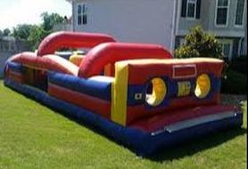 Blue obstacle course rental Syracuse NY